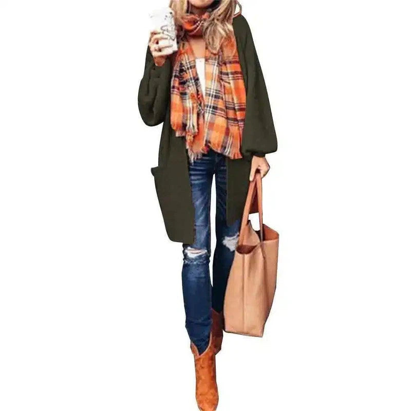 Winter Casual Outfit with Scarf and Tote-1