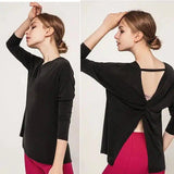 Women's Twist Front V-Neck Cardigan-Black-2