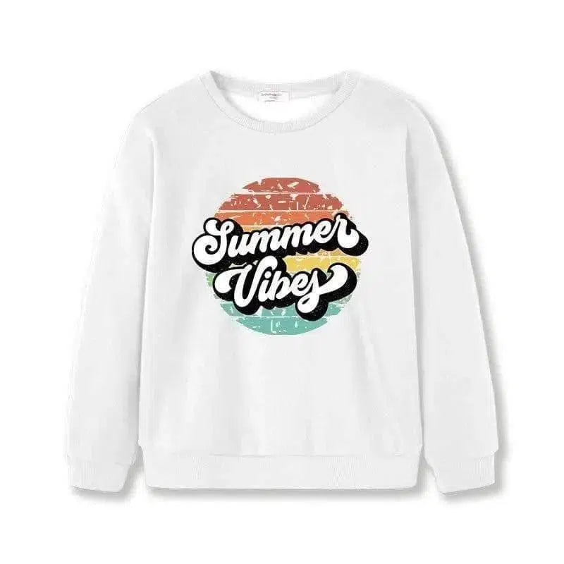 Men And Women Fashion Sports And Leisure Long-Sleeved-White-1