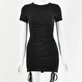 Mini Party Dress-Black-16