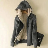 Luxury Cashmere Winter Coats for Cold Days-Dark Grey-4