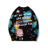 LOVEMI - Lovemi - Printed crew neck sweatshirt