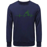 Printed pullover sweater-03Navy Blue-12