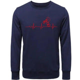 Printed pullover sweater-02Navy Blue-7