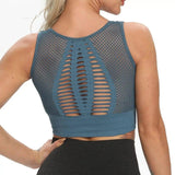 LOVEMI - Lovemi - Sexy Sollow Breathable Mesh Beauty Back Sports