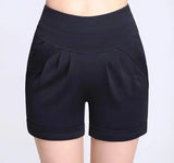 Shorts Chiffon Women Cotton Casual-7