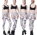 LOVEMI - Lovemi - Skull leggings