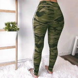 Slim Slimming Camouflage Yoga Pants Leggings-Camouflage-4