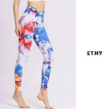 LOVEMI - Lovemi - Tie-dye printed yoga pants