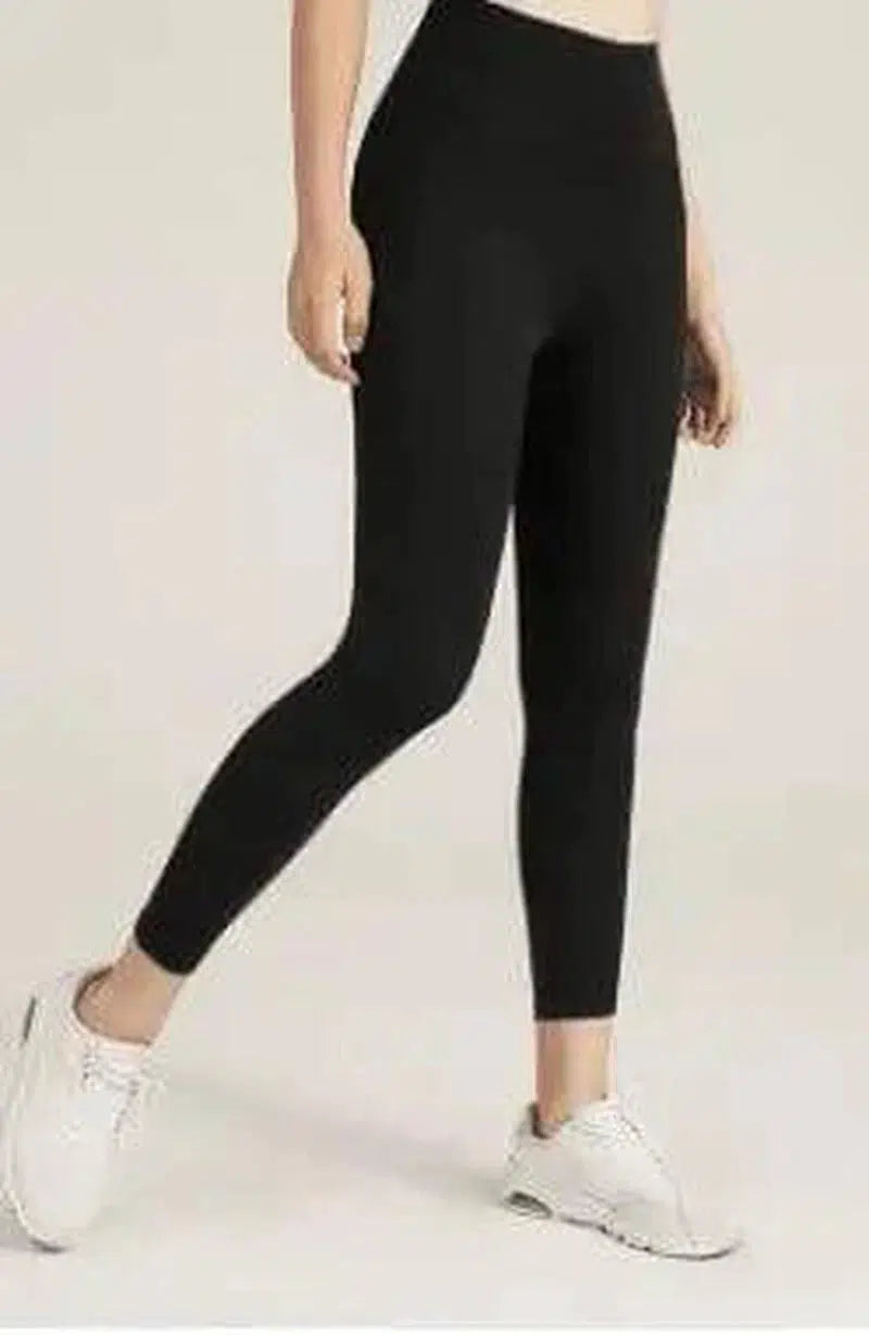 Tight gym pants-Black-5