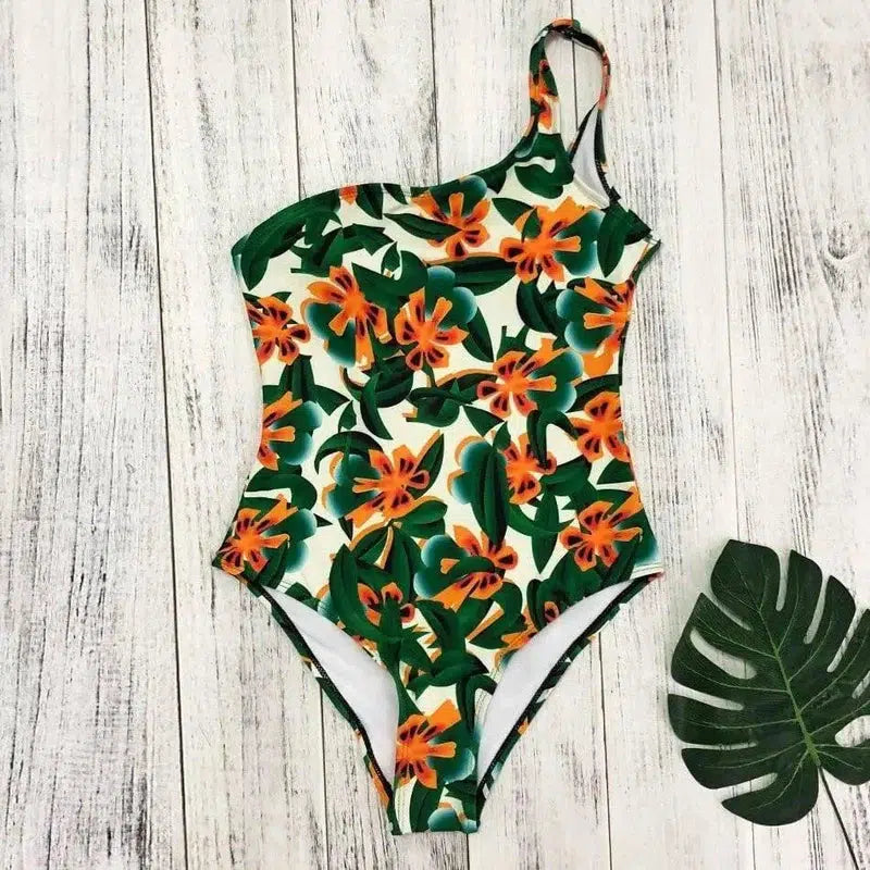 Maillot de bain une pièce CostaRica-Green-2