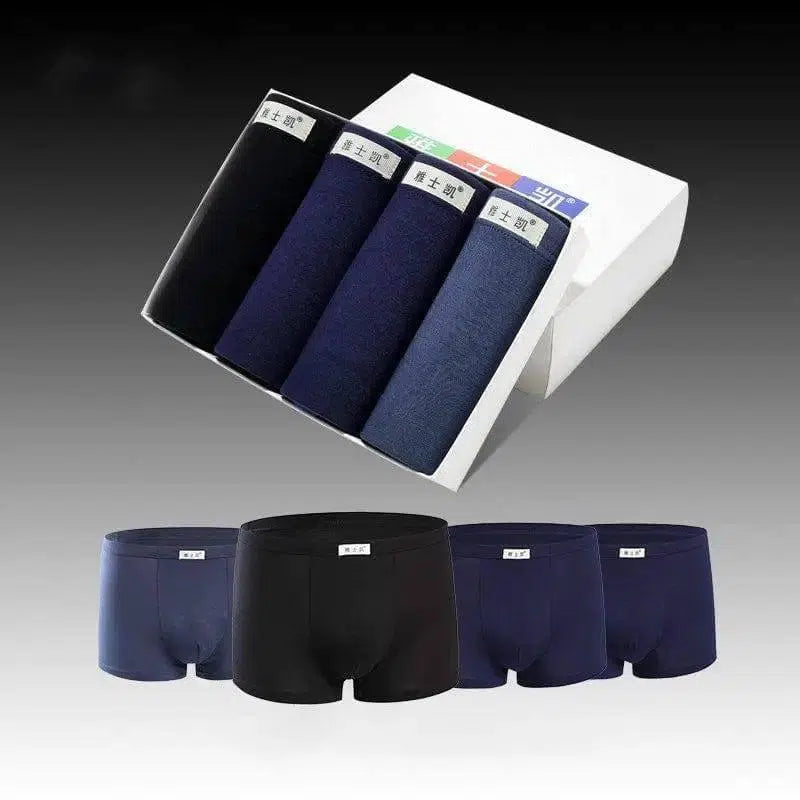 Men's boxer briefs 4pcs-9Style-11