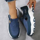 Sport Shoes Women Fashion Outdoor Flat Heel Round Toe Preppy Running Shoes-9