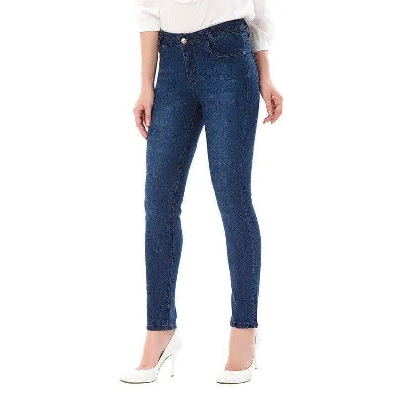 Oversized high-rise jeans-1