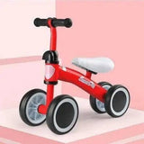 Plastic No-pedal Baby Kids Push Balance Bike Three Wheels-H-4