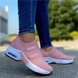 Platform Sneakers Fashion Casual Sports Shoes Women's-Pink-4