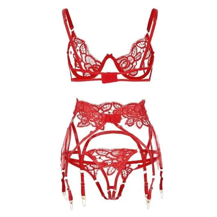 lace lingerie set-4