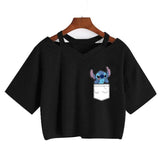 Stitch Streetwear Women's Tee-black59002-1