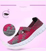 Shoes Summer Sneakers Mixed Color Flats-5