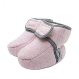 Velcro with Soft Soles for Baby Does Not Come Off Cotton-Pink-2