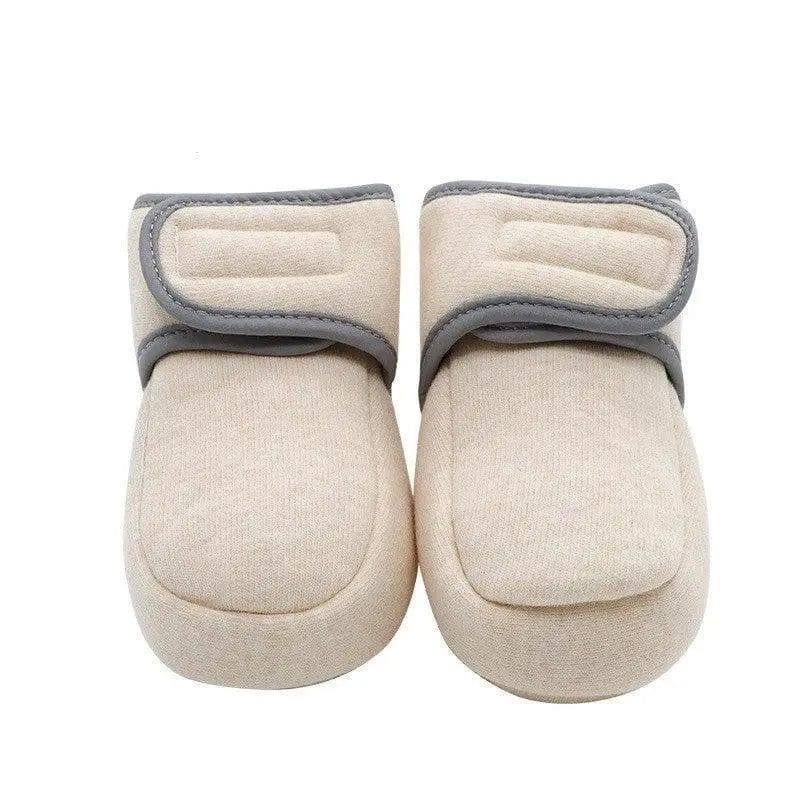 Velcro with Soft Soles for Baby Does Not Come Off Cotton-Yellow-3