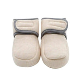 Velcro with Soft Soles for Baby Does Not Come Off Cotton-Yellow-3