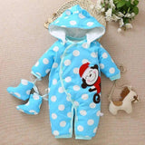 LOVEMI - Warm Thick Baby Jumpsuit born Climb Clothes