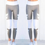 Women's Color Matching Yoga Fitness Yoga Pants-4