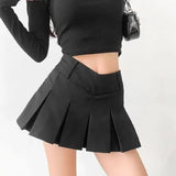 Chic Pleated Mini Skirt | Trendy Women's Fashion-10