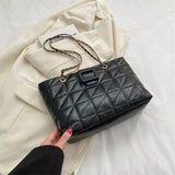 Women Shoulder Bags New Trendy Chic Chanel-style Rhombus Chain Bag-10