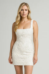 Damski sweter z pełnym wdziękiem bez rękawów, jednokolorowy biały / XL