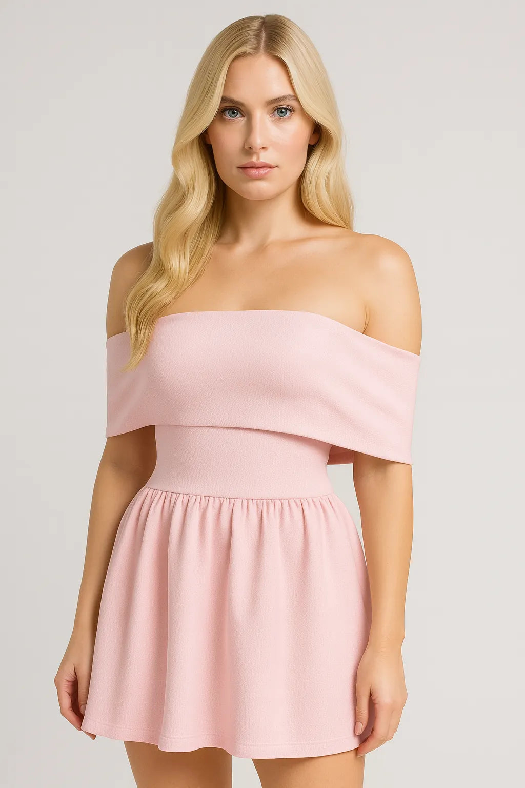 Dzianinowa sukienka plażowa w stylu europejskim i amerykańskim